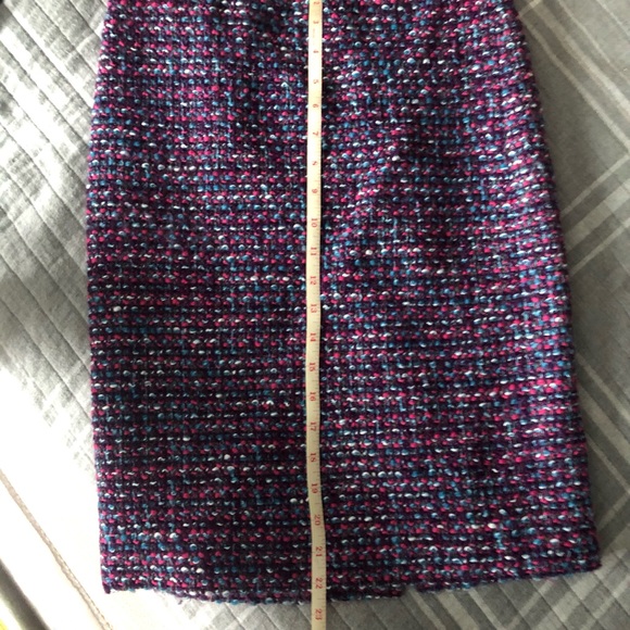 Excellent condition J crew tweed no.2 pencil skirt size 00 - Picture 7 of 8